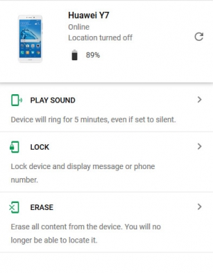 پیدا کردن گوشی گم شده اندروید